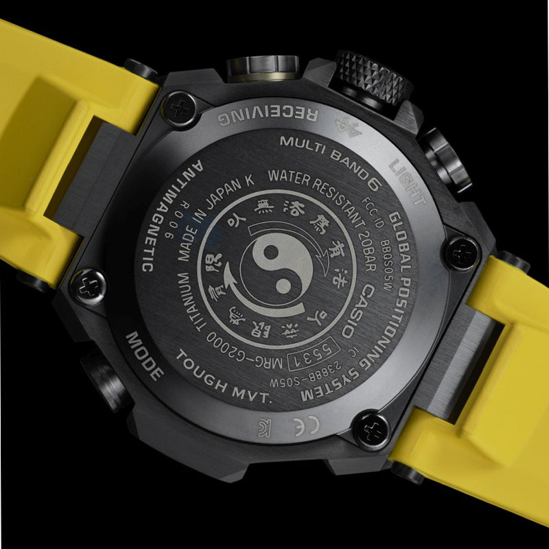 Sports Quartz Shockproof Mens Digital Black/Yellow Watches MRG