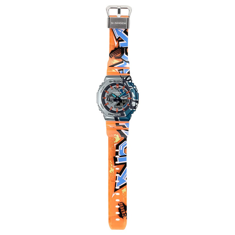 Analog-Digital Multicolor Dial Men's MG- 102345 SS-1ADR