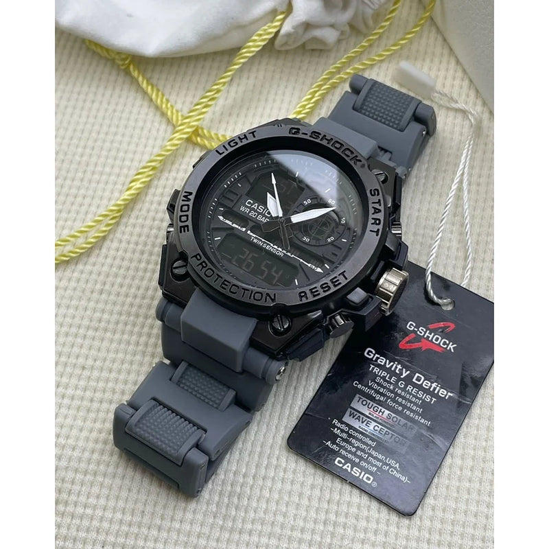 fiber Silicone Digital Bluetooth Connect Analog. Watch )