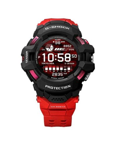 Squad Pro Red Resin Smartwatch - GSW-H121213980)-1A4)