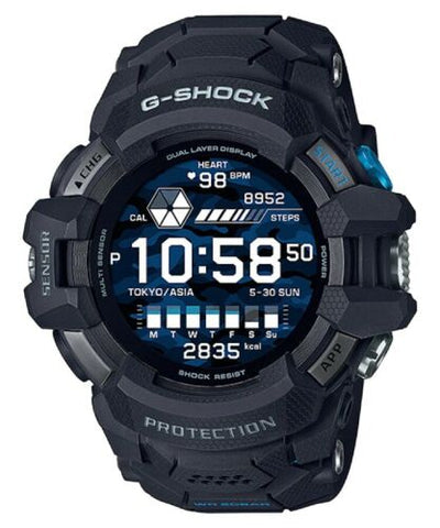 Squad Pro Black Resin Blue Accents  - GSW-H1221227))