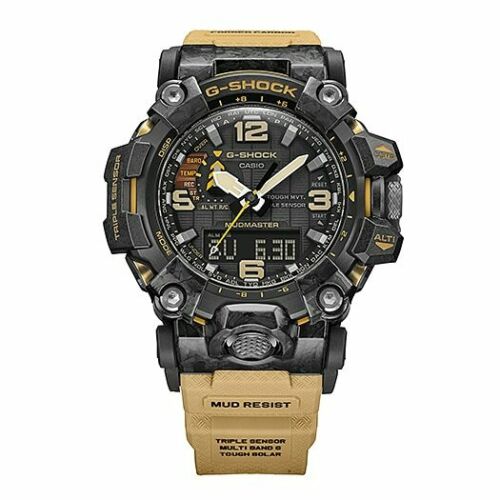 Mudmaster Tough Solar Tan Carbon Core Guard Watch - GWG-1215990